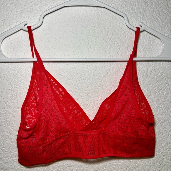 Calvin Klein Lace Bralette - Picture 4 of 5